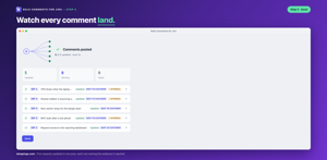 The result screen: 5 of 5 updated. Every row names the audience it reached — three of them posted an internal note alongside the customer reply — and opens the request in Jira.