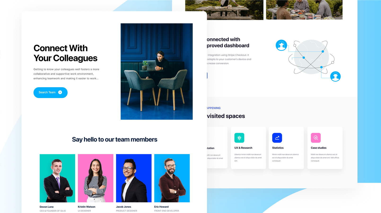 Increase team collaboration with unique content formatting. Highlight important info, encourage content engagement, and transfer company knowledge. Give your colleagues the info they need, exactly when they need it.