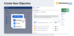Create New Objective. OKR for Jira