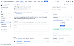 Track time via live timer
