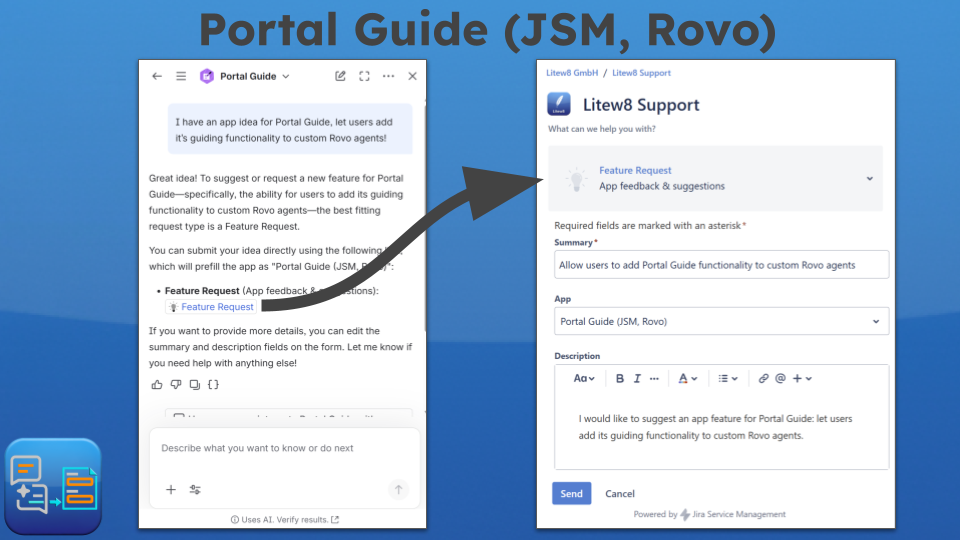 Portal Guide (JSM, Rovo)