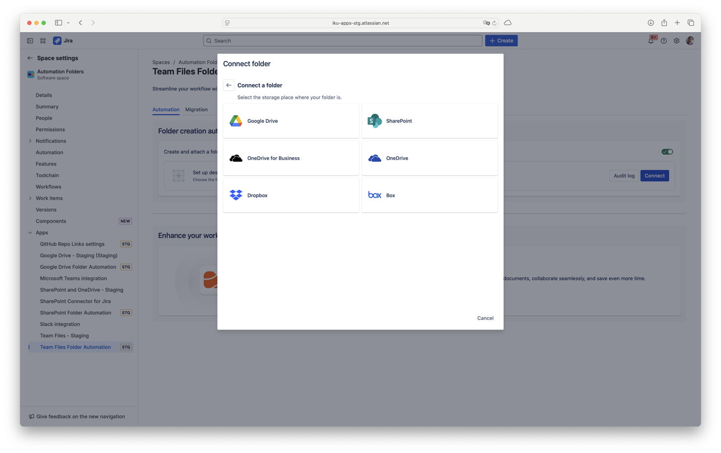 Multi-cloud support in one app