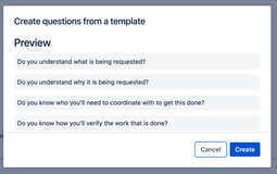 Not sure where to start? Use our simple template to help you get just enough information to be able to begin work successfully.