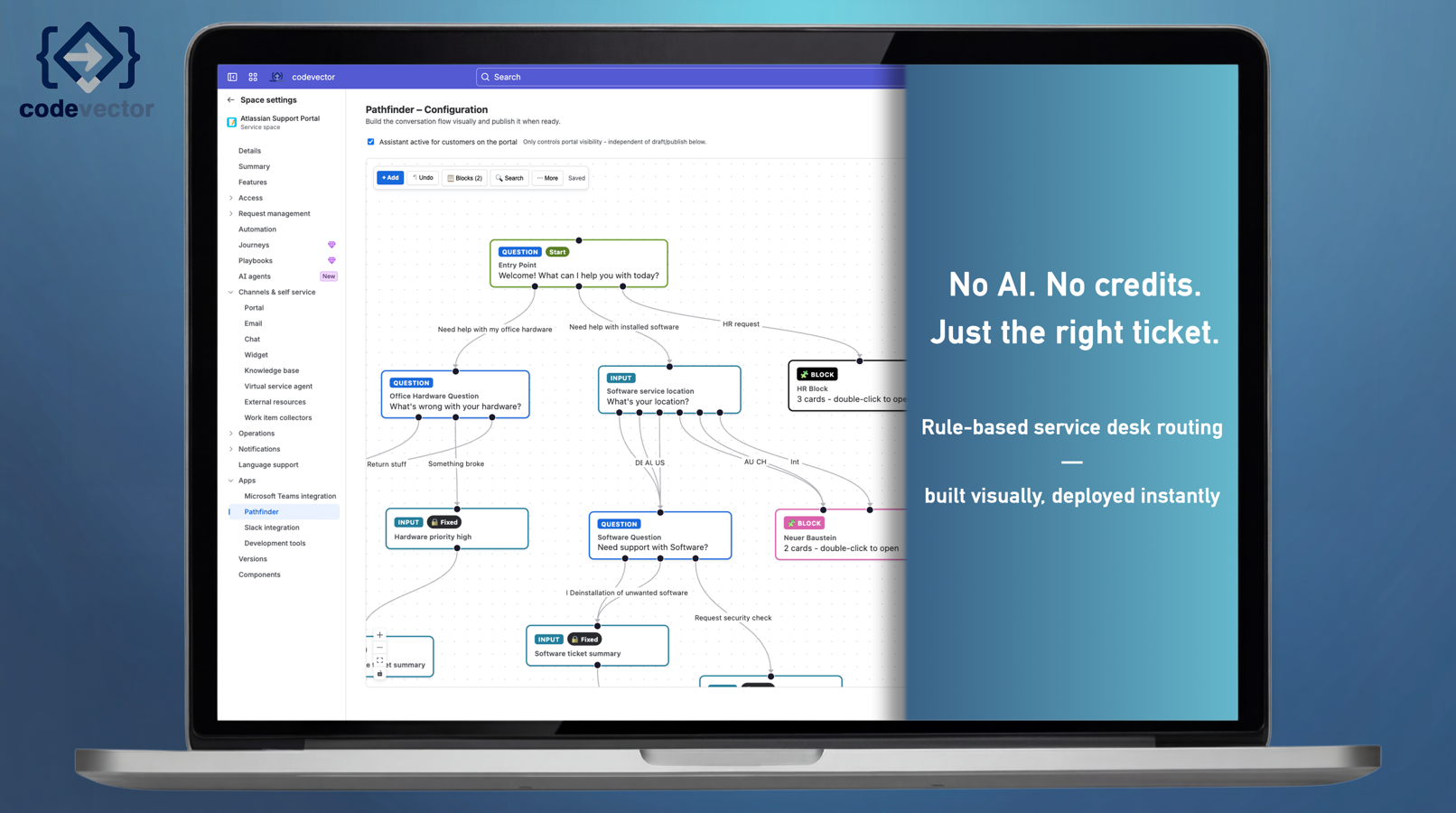 Visual flow designer