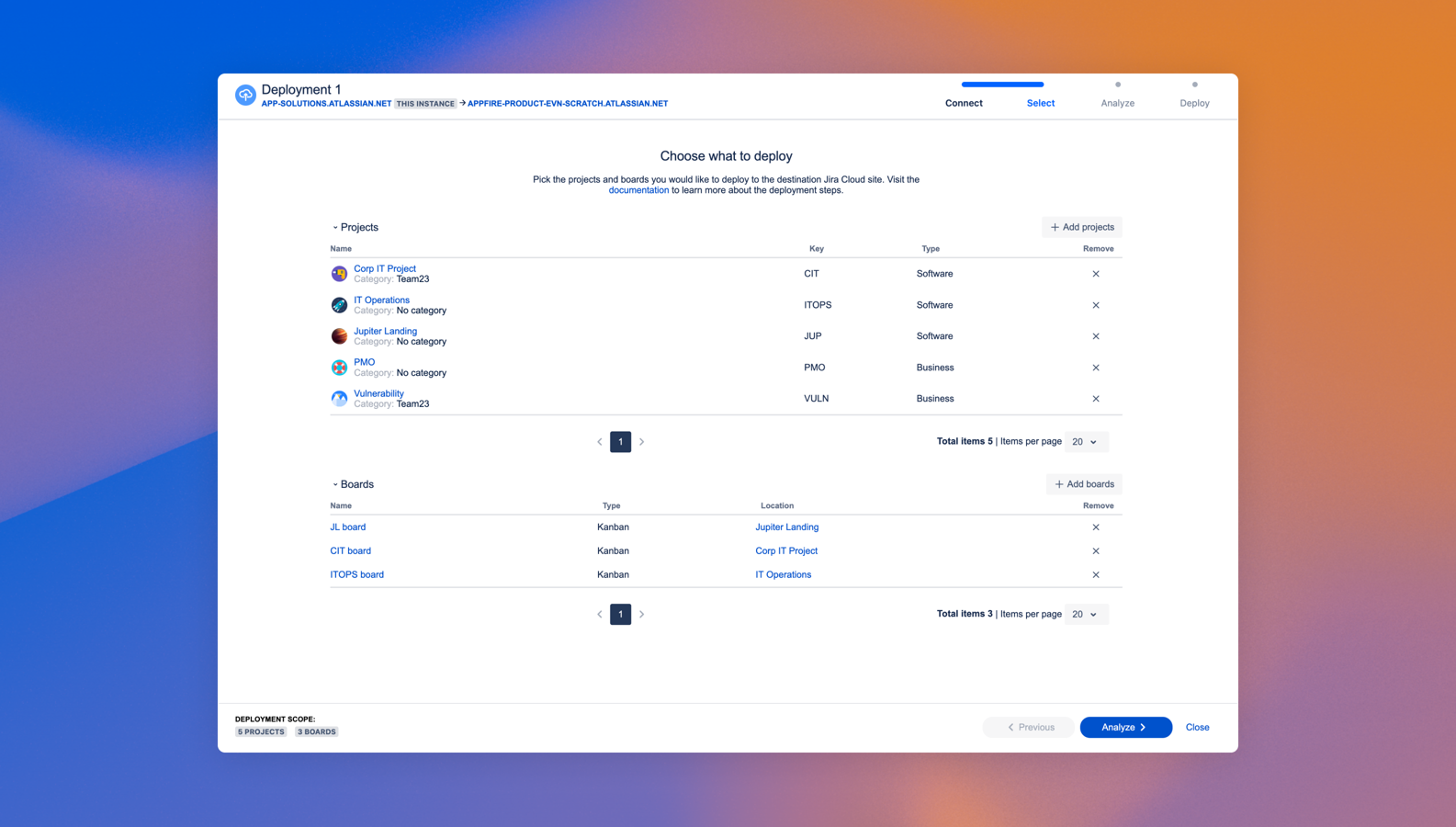 Deploy routine changes from sandbox to production & perform full Jira migrations from Data Center to Cloud. Trusted by thousands of customers to preserve data integrity during change management. 