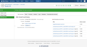 Checkstyle summary for job