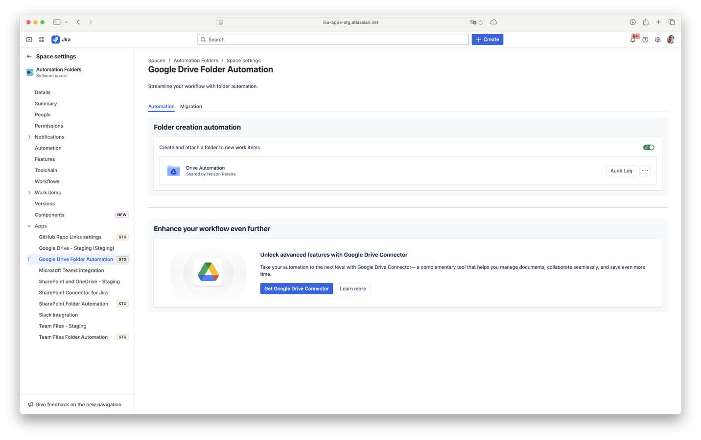 Built for Google Drive Workspace