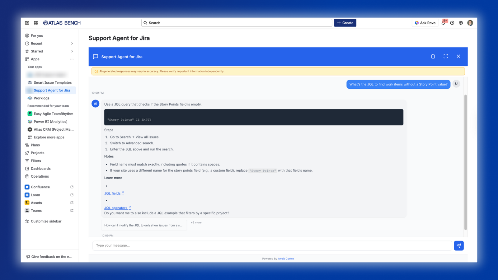 Find work items using smart JQL examples