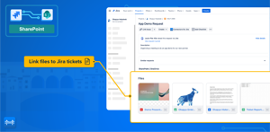 Link Microsoft SharePoint files to Jira tickets.