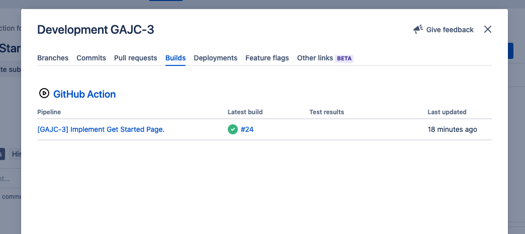 Get detailed build information