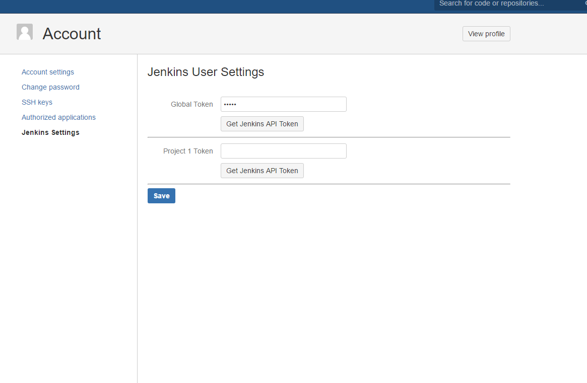 Link your jenkins account to Bitbucket Server