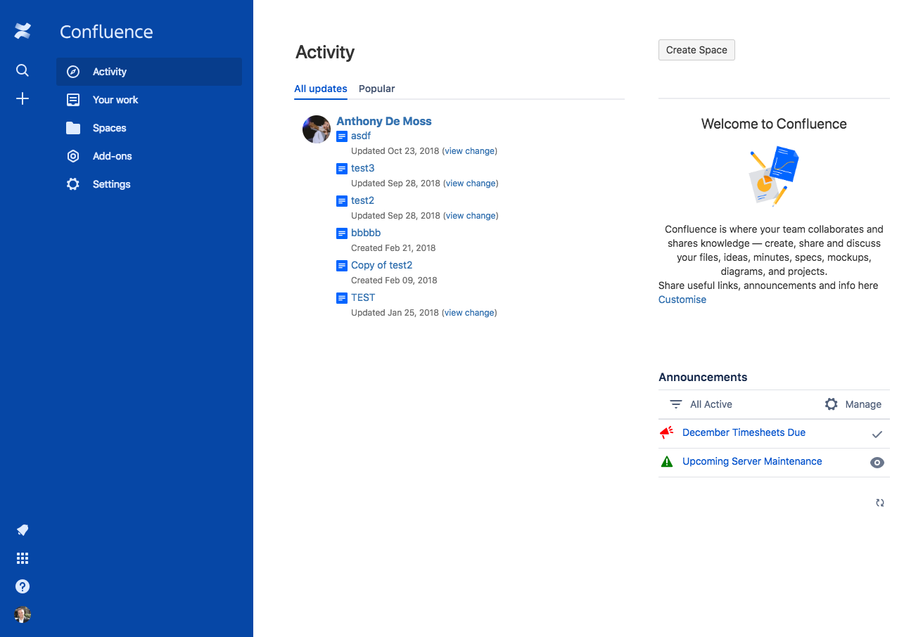 Manage Visibility