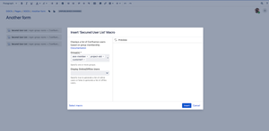 Secured User List Macro