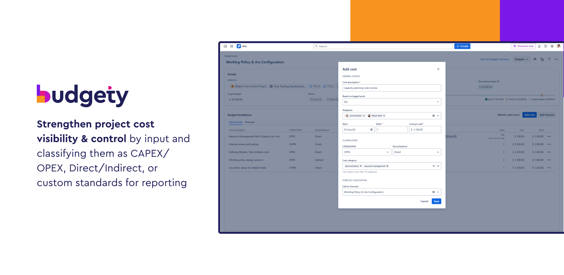 Start making a faster decision-making process by quickly visualize your project finances. Finding where expenses are being invested at a glance