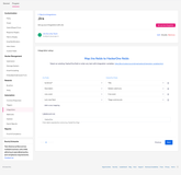 Setup field mappings