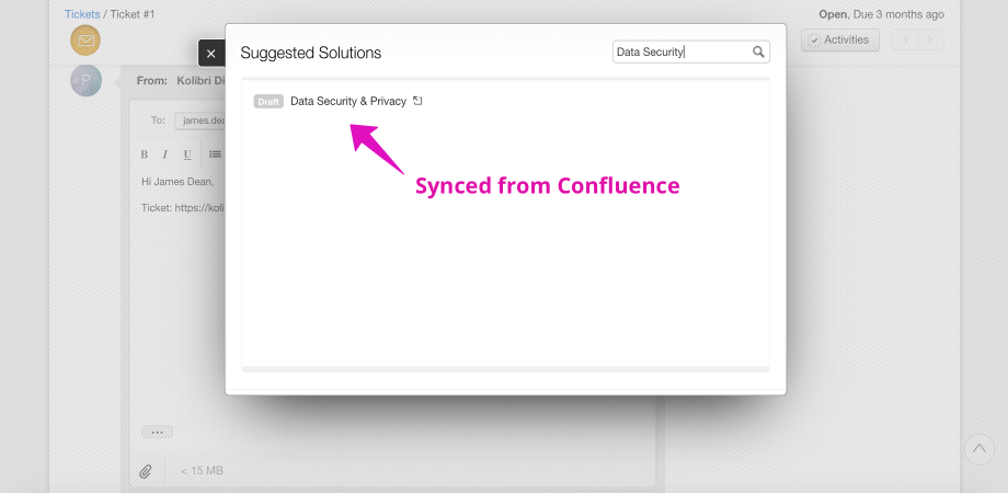 Searchable in Freshservice