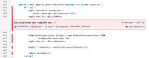Security Vulnerabilities require immediate action. SonarQube Server provides detailed issue descriptions and code highlights that explain why your code is at risk