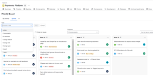 Add a board by component, label or any select field.