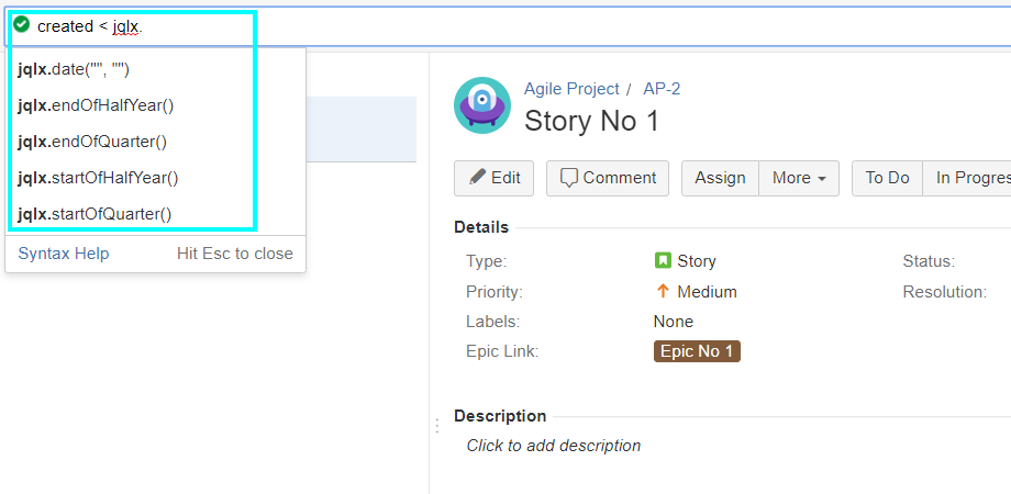 Fields, links, comments, attachments, subtasks