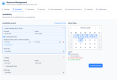 Let your team members to request leaves of absence and holidays, with the manager approvals done in one click - right in Jira