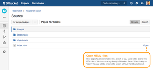 Open HTML files directly from the file browser