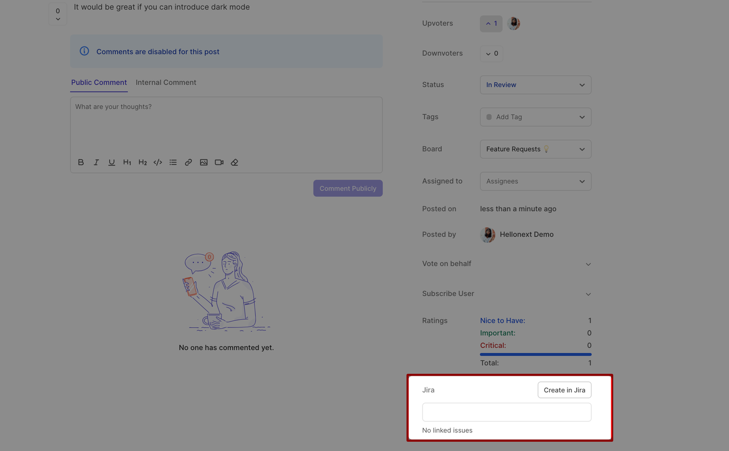 Link posts to JIRA
