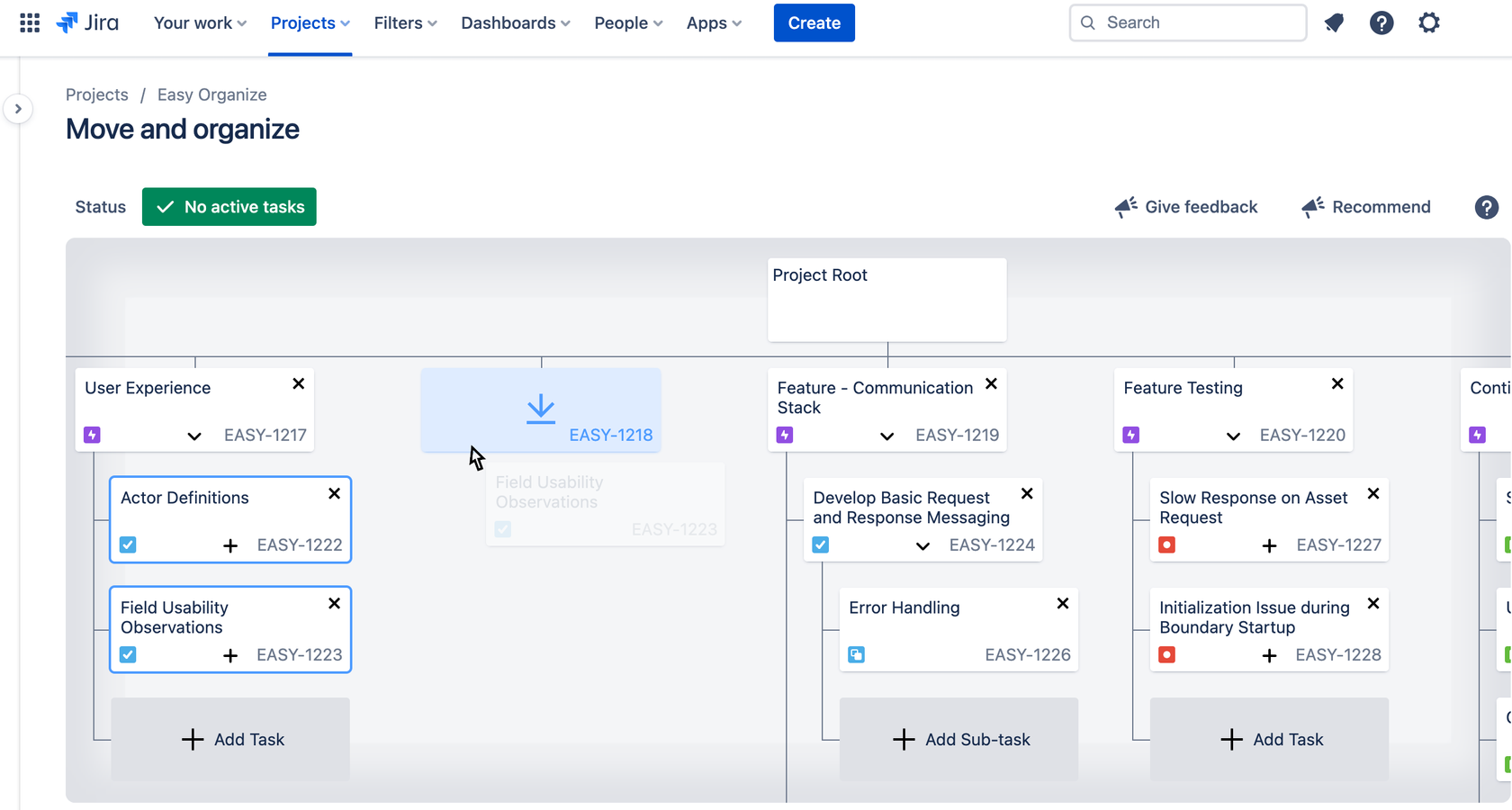 Bulk edit your issue hierarchy in Jira faster using Move and Organize for Jira