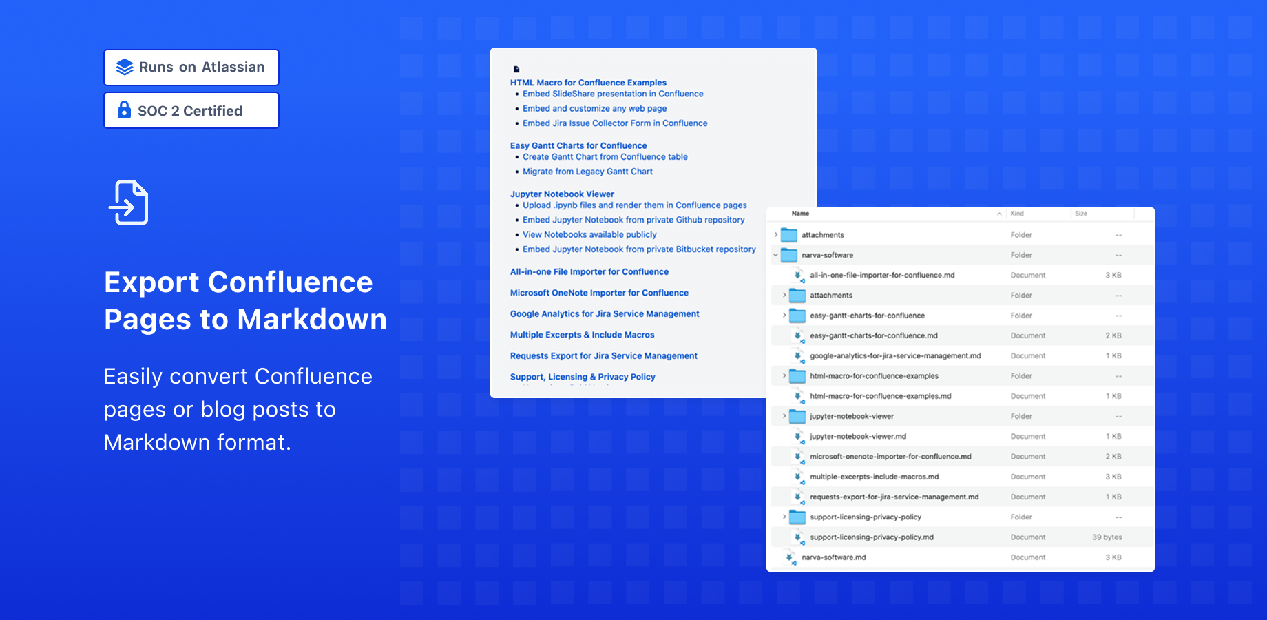Easily convert Confluence pages to Markdown