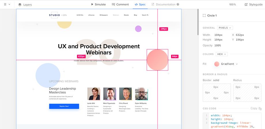 Painless development handoffs