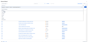 You can choose additional columns to see in the report by selecting them from the Manage columns menu in the upper right corner of your screen