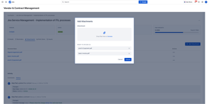 Attach up to 10 documents to your contract: Signed agreement, Purchase order, Scope of work, bank details, invoices etc...