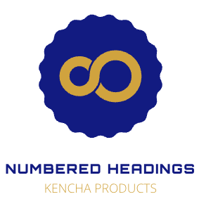 Simple Numbered Headings