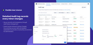 Detailed Audit log records every minor changes