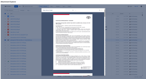 Check if "Final_Contract_v2.pdf" is actually the final version without downloading it. Instant preview for docs (PDF, DOCX) saves you from filling your desktop with duplicates. Look before you leap.