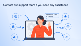 Ready to help support team - reach us on Market Place page