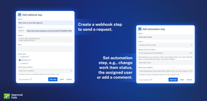 Webhook and automation steps