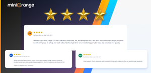 Reviews from happy customers for Confluence SAML SSO add-on