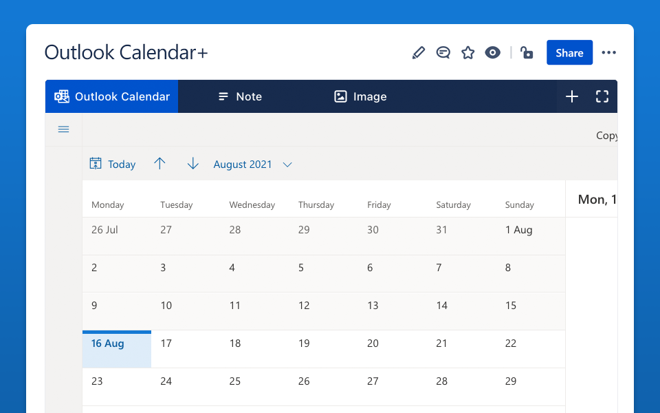 Outlook Calendar+ for Confluence | Atlassian Marketplace
