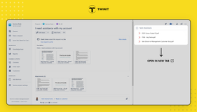 View of the issue attachment in the plugin