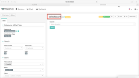 Choose filter box visualization and sprintstorypoint as datasource