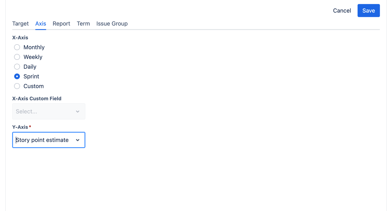 Beyond Story Points: Analyze Any Numeric Field