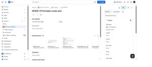 Portable mode stores files as real Jira attachments, shown here in Jira's native attachment panel