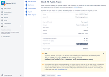 Step 5: Publish Project with unverified Project Code (EPAM client)