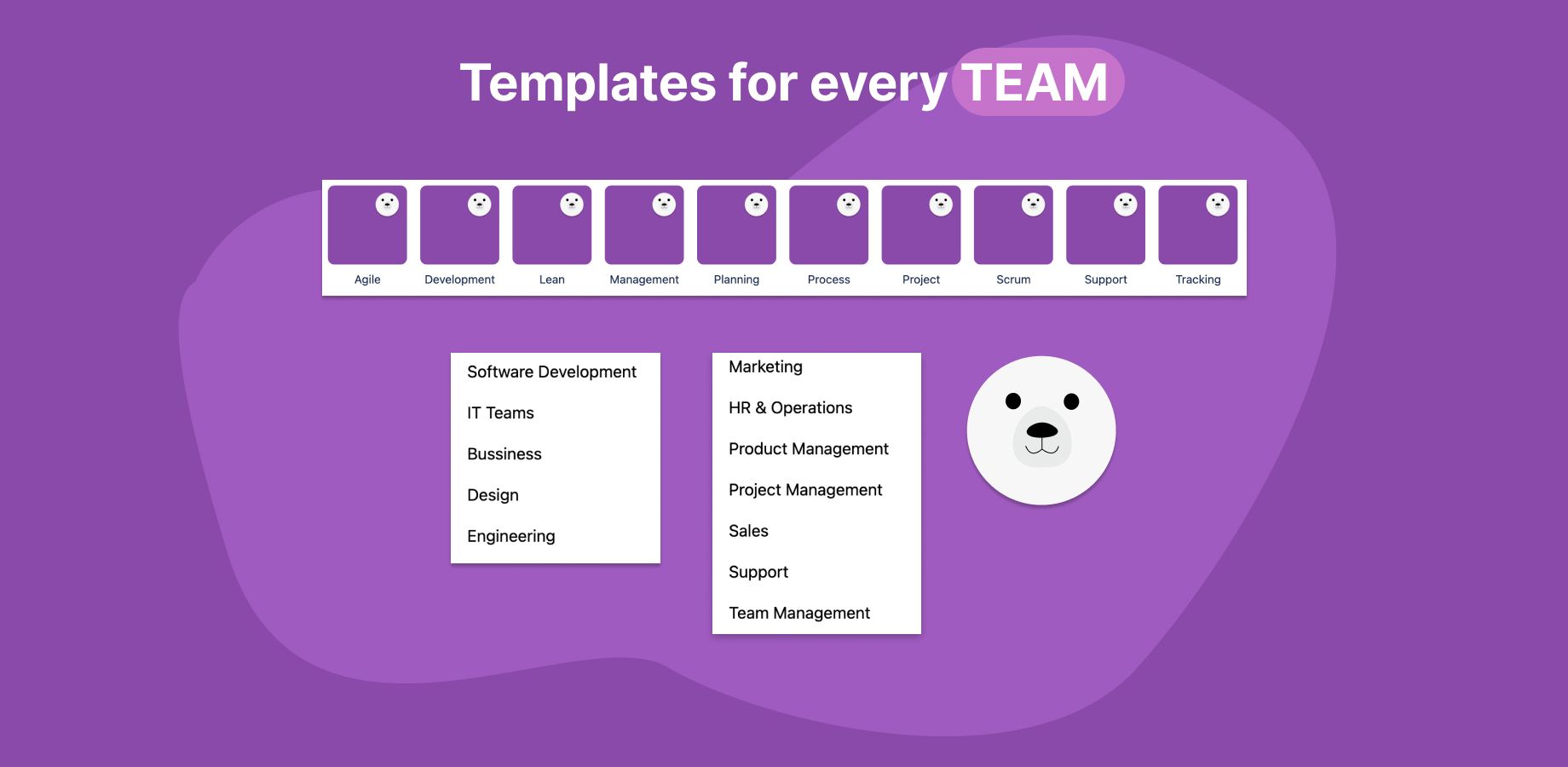 🚀 Project Templates for Every Department