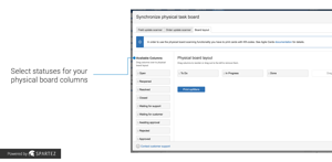 Configure your print column splitters. These special visual codes will allow you to update the Jira board using a physical board photo. Splitters can be used for prioritizing or magic estimations sessions, too.