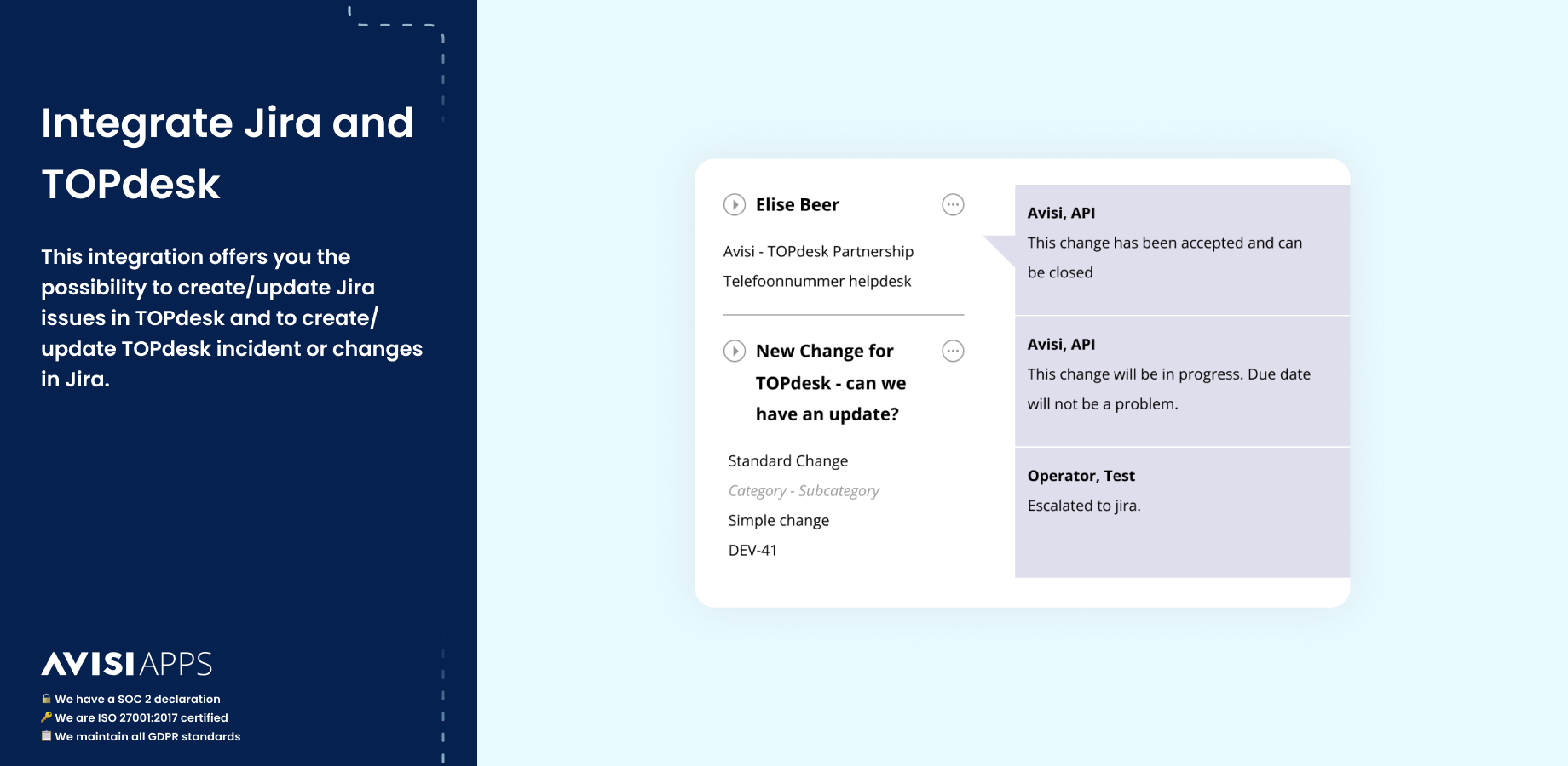 Integrate Jira and TOPdesk