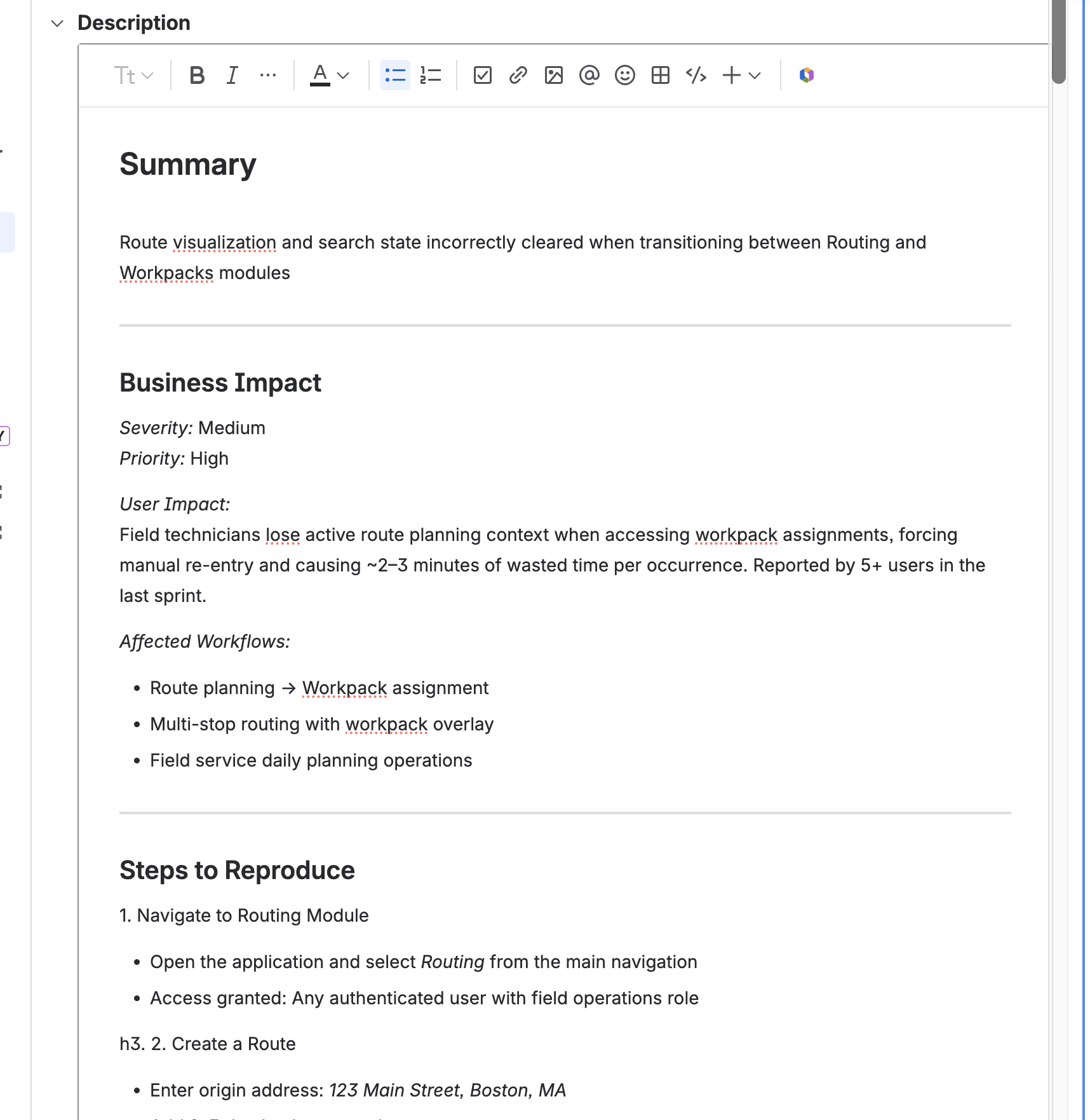 ✅ Improved ticket clarity reduces execution risk