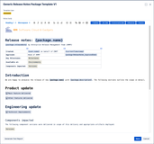 Flexible templates for all sorts of release notes and intermediate progress summary reports. Most of the content is injected via dynamically generated JQL that could be amended. Export notes into Confluence or AsciiDoc.