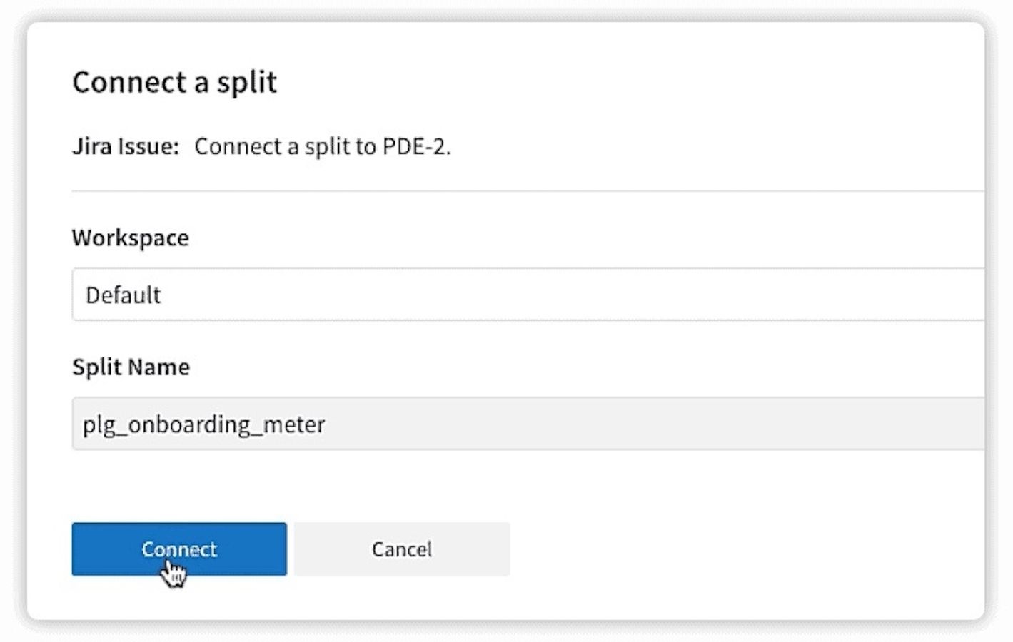 Add a feature flag to an issue
