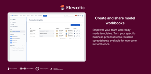 Create and share model workbooks in Confluence with custom templates